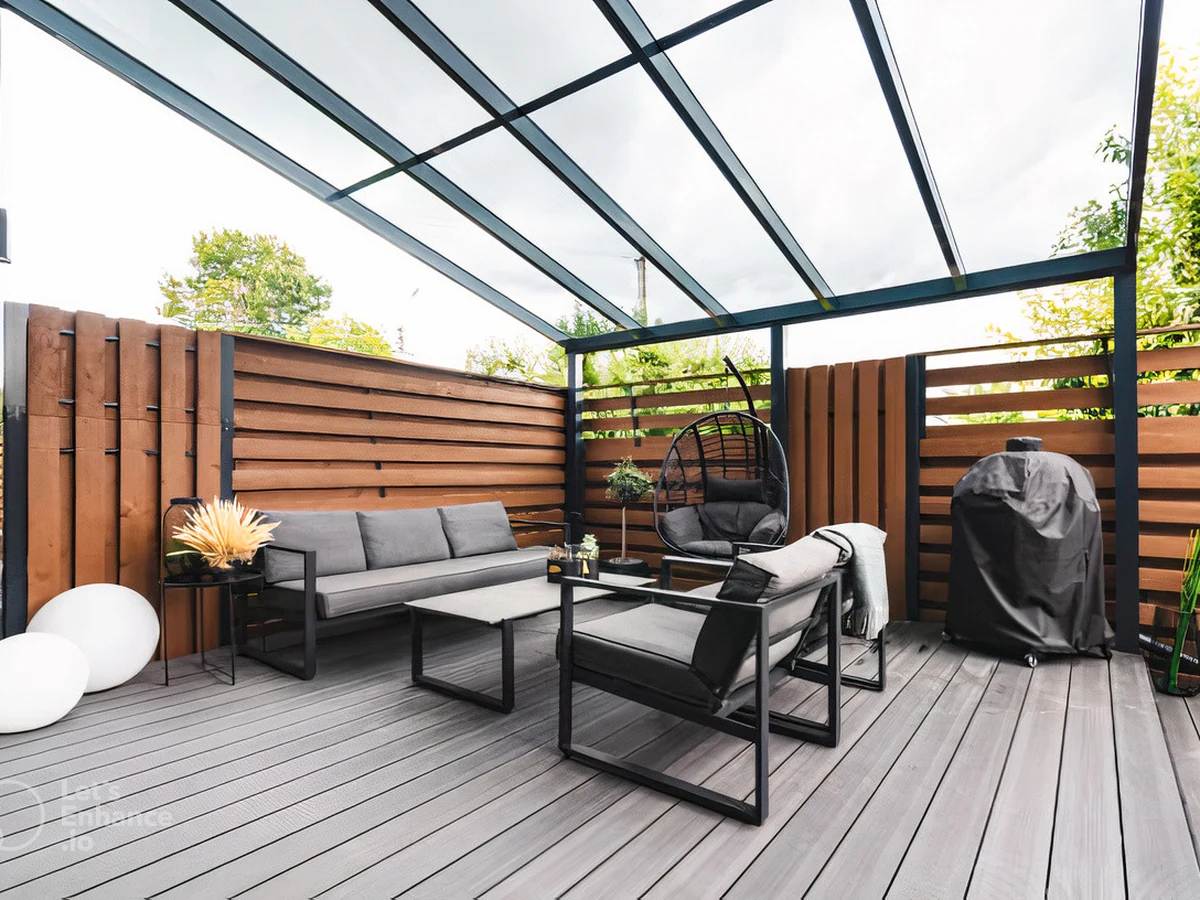 deck-painting-covered-outdoor-deck-haywards-heath-decorators Covered outdoor deck painted and treated by Haywards Heath Decorators in Haywards Heath